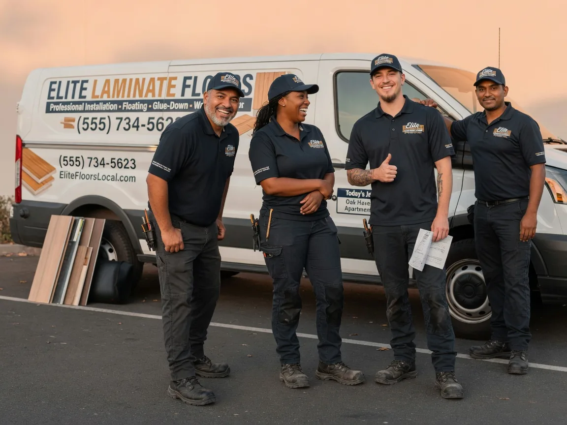 Laminate flooring installation company in Salem, OH